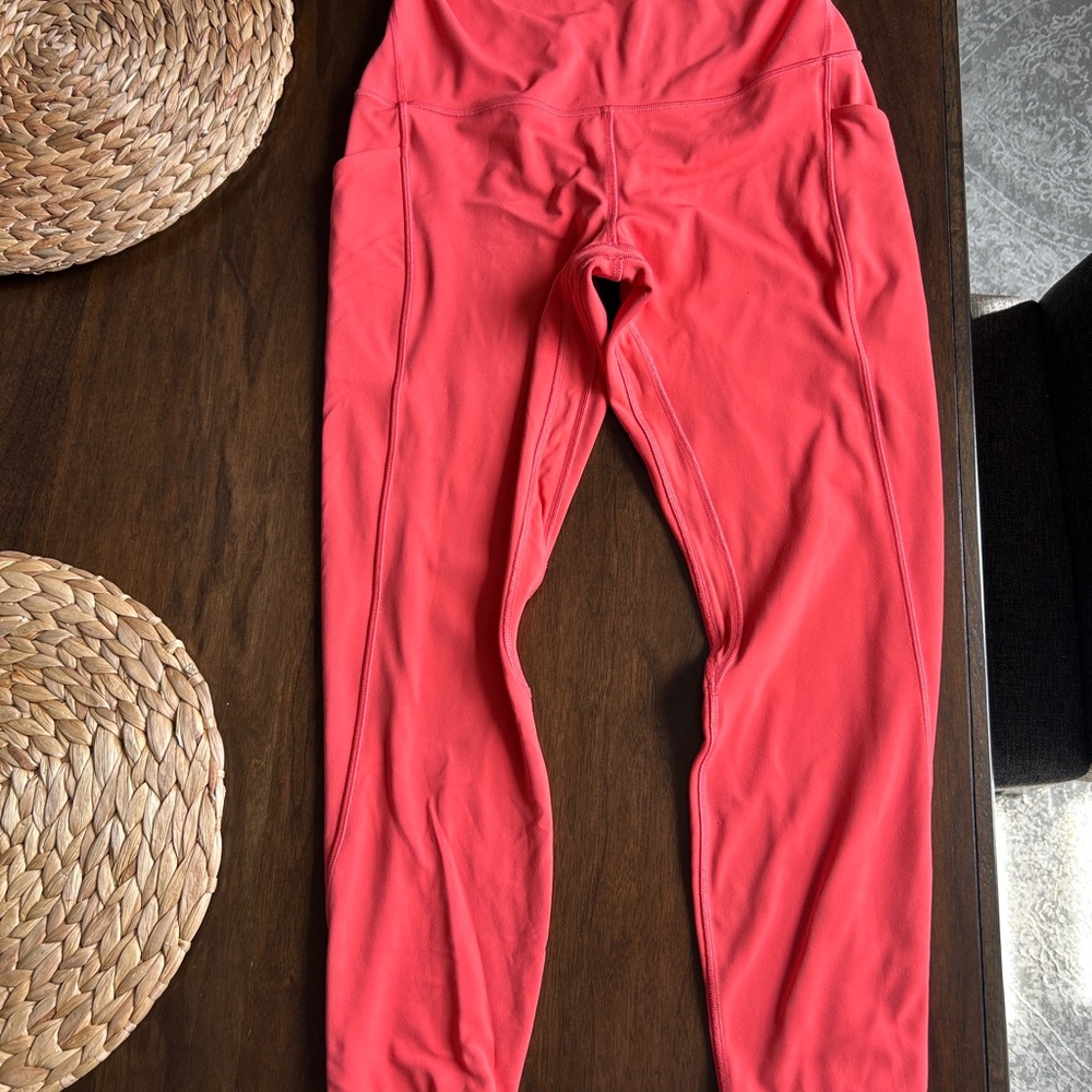 Lululemon Pale Raspberry Align High Rise 25” leggings